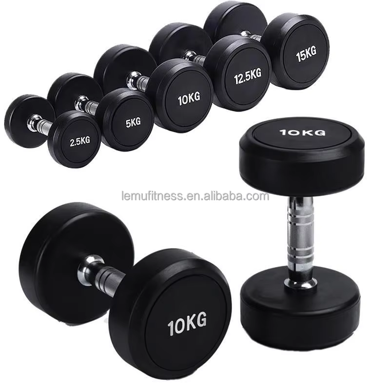 Rubber Dumbbell