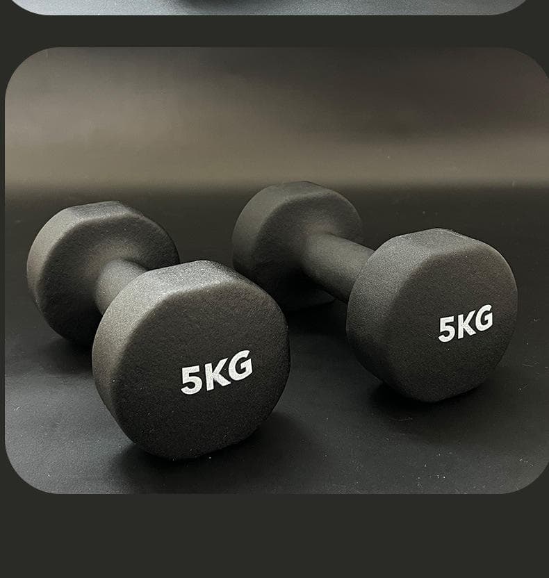 Rubber Dumbbells